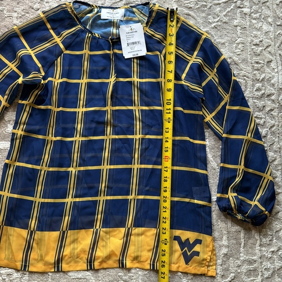 NWT West Virginia Sheer Blouse - Picture 6 of 10